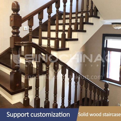 Solid wood handrail FSSM-04